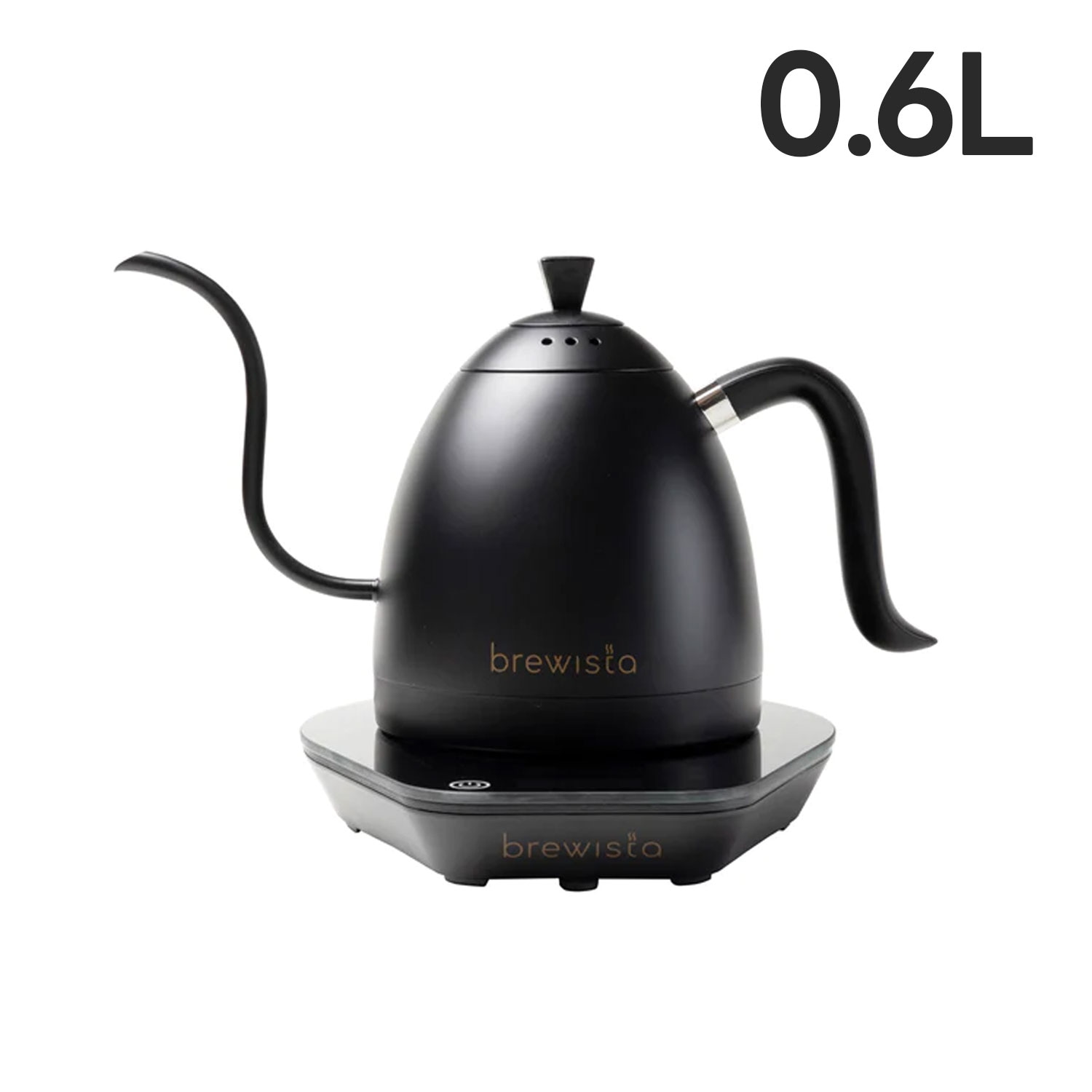 Brewista (ブリューイスタ) アルティザン グースネック バリアブルケトル 0.6L ピュアブラック