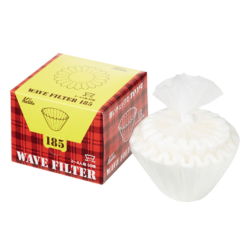 Kalita (カリタ) ウェーブドリッパー185 専用ロシ 50枚入