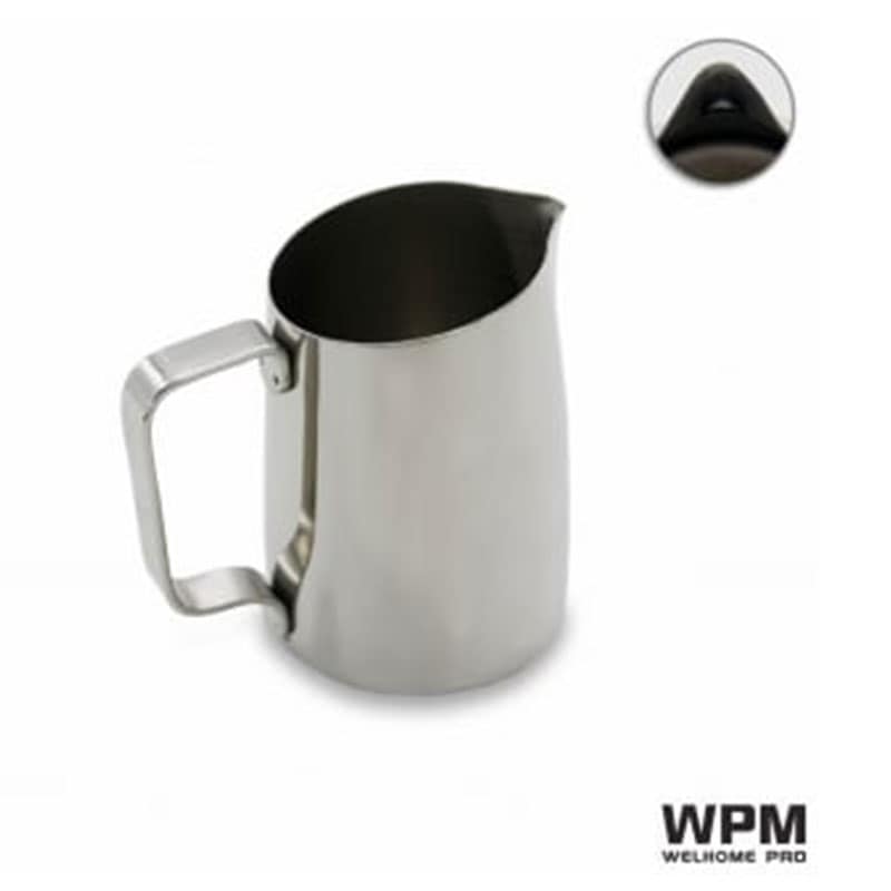 WPM (ダブリューピーエム) ミルクピッチャー HC7121ST 500cc ラウンドスパウト ステンレス