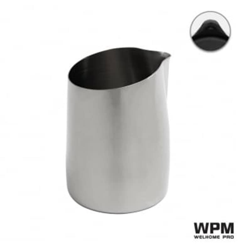 WPM (ダブリューピーエム) ミルクピッチャー HC7106ST-1 500cc ハンドルレス ラウンドスパウト