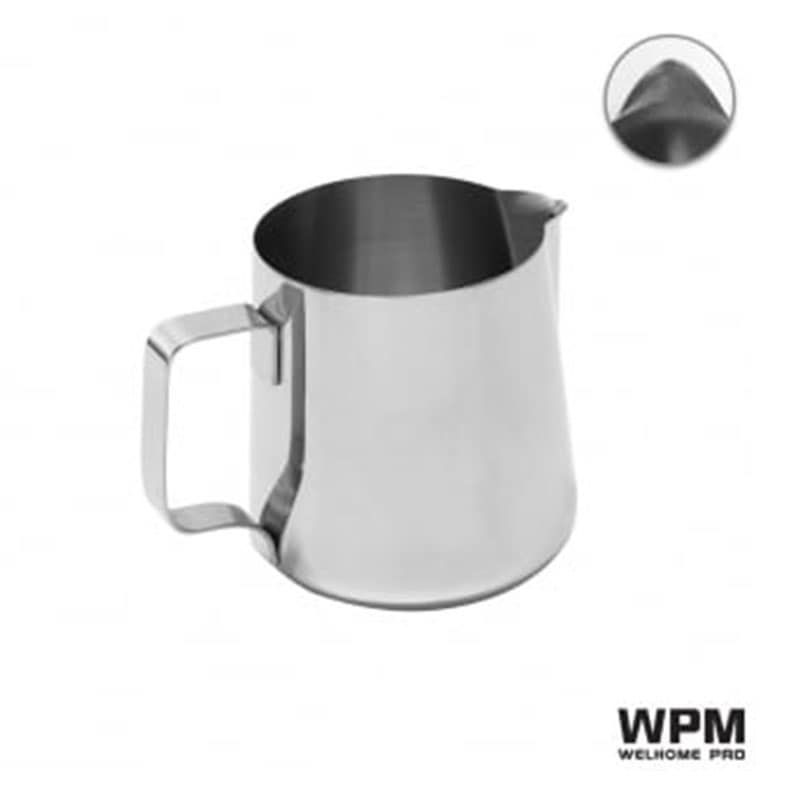 WPM (ダブリューピーエム) ミルクピッチャー HC7019ST 300cc ラウンドスパウト ステンレス