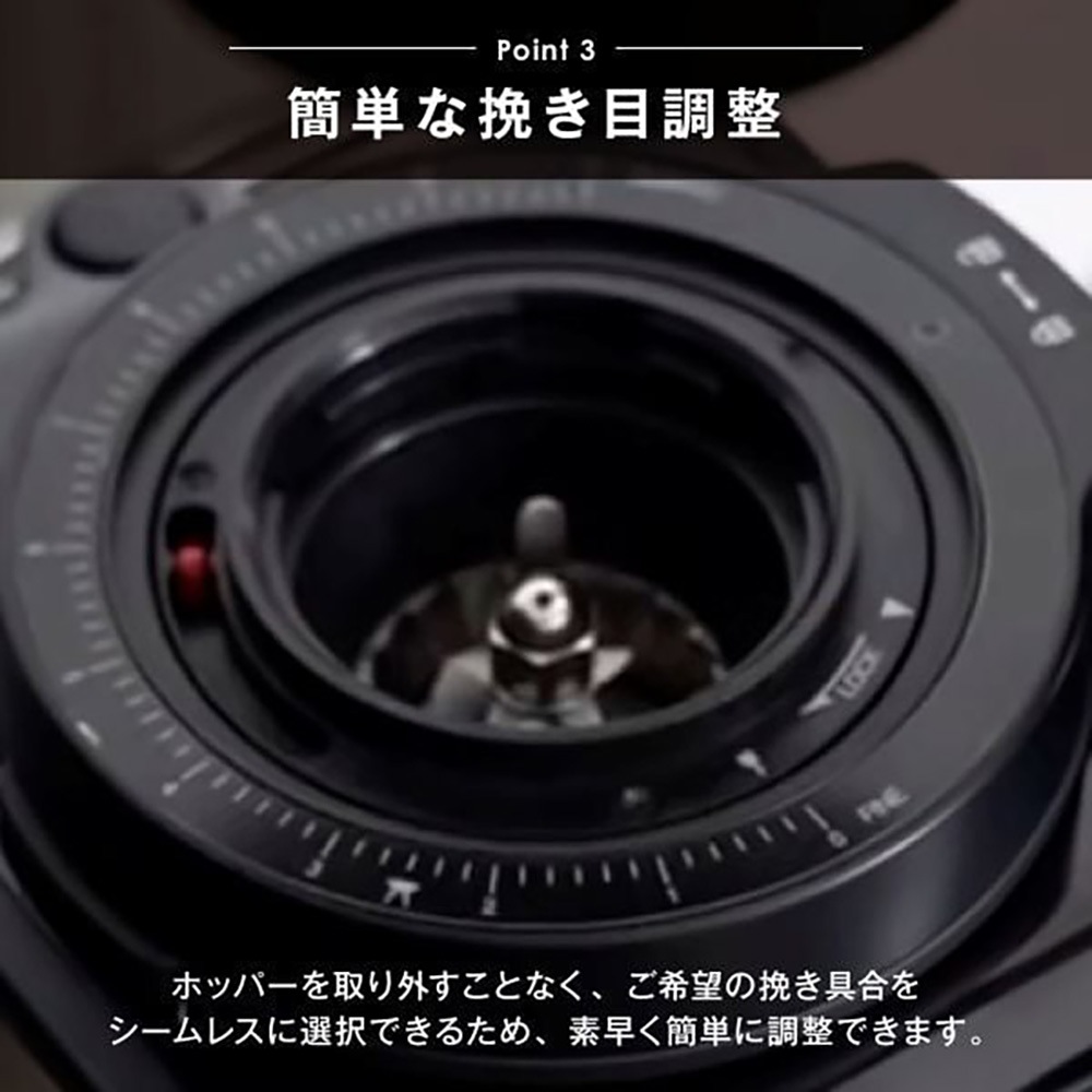 WPM (ダブリューピーエム) コーヒーグラインダー ZD-17OD