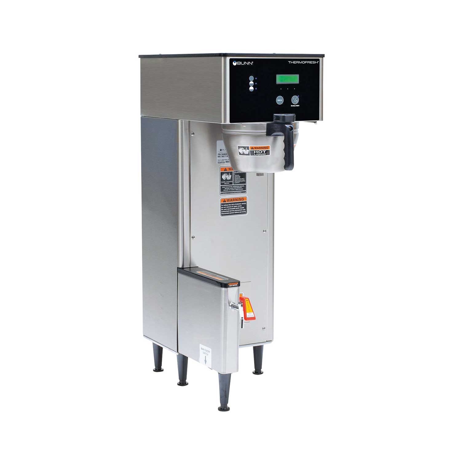 Bunn シングルDBC TF 業務用コーヒーメーカーSINGLE TF DBC BUNN (バン) ポットブルーワー BrewWISE シングルDBC-TF