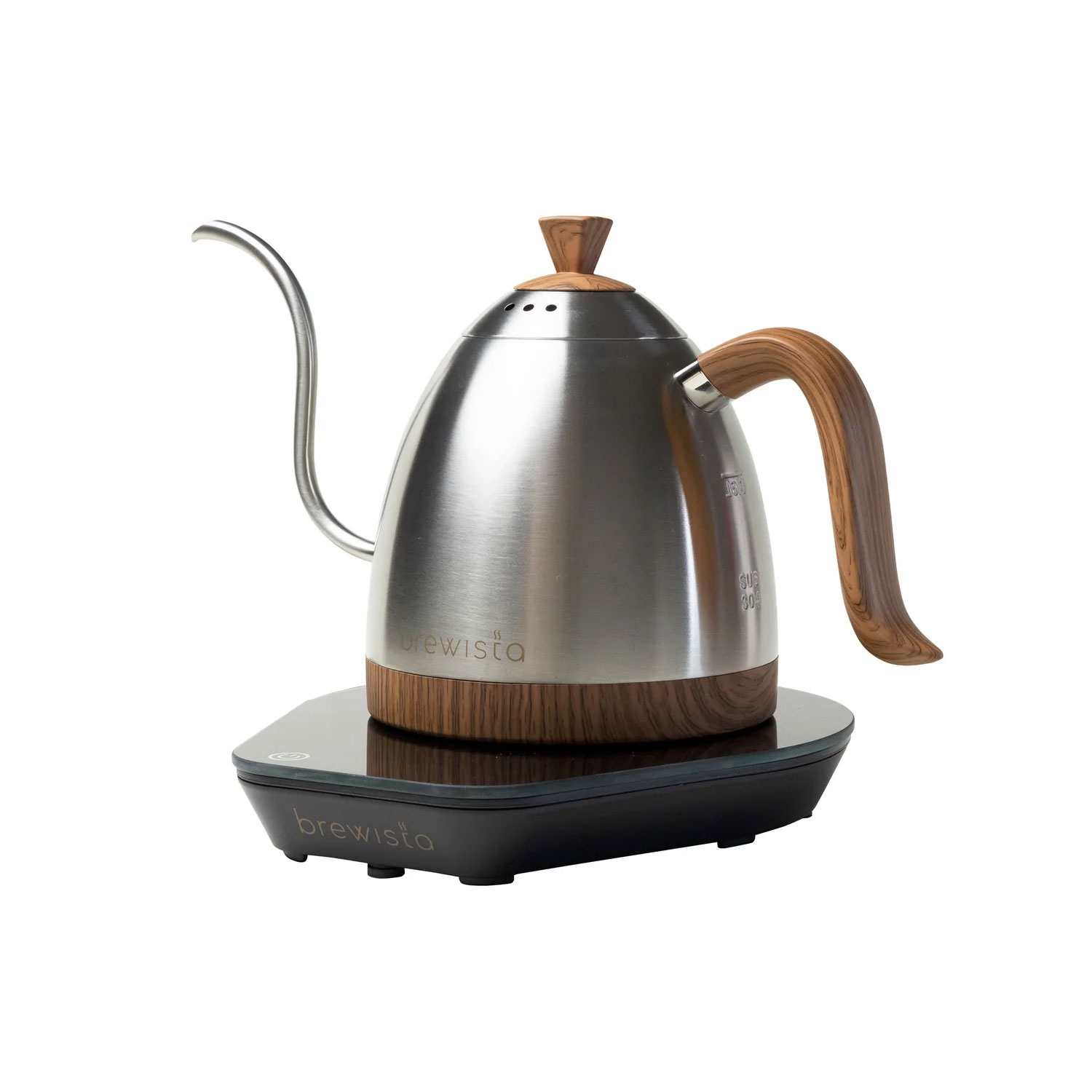 【2024年モデル】Brewista (ブリューイスタ) アルティザングースネック バリアブルケトル 0.6L ステンレススチール