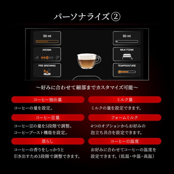 GAGGIA (ガジア) ACCADEMIA GLASS (アカデミアクラス) 家庭用全自動エスプレッソマシン 全自動コーヒーマシン