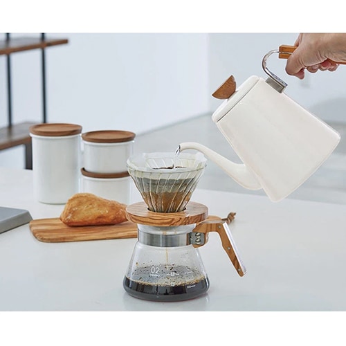 HARIO (ハリオ) ボナ・琺瑯ドリップケトル 800mLエスプレッソマシン