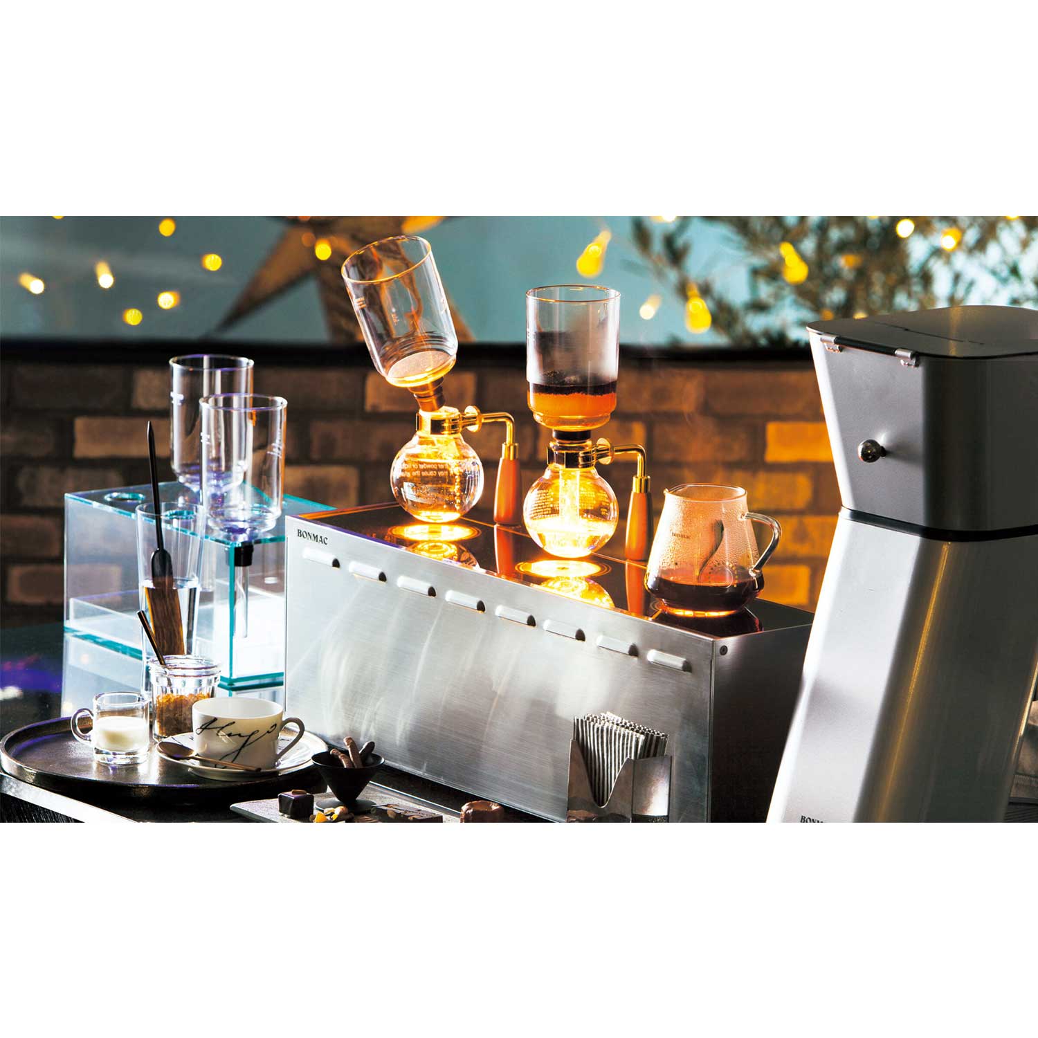 ボンマックの光サイフォンテーブル HST-103（3連式）セット ボンマックの光サイフォンテーブル HST-103（3連式）セット