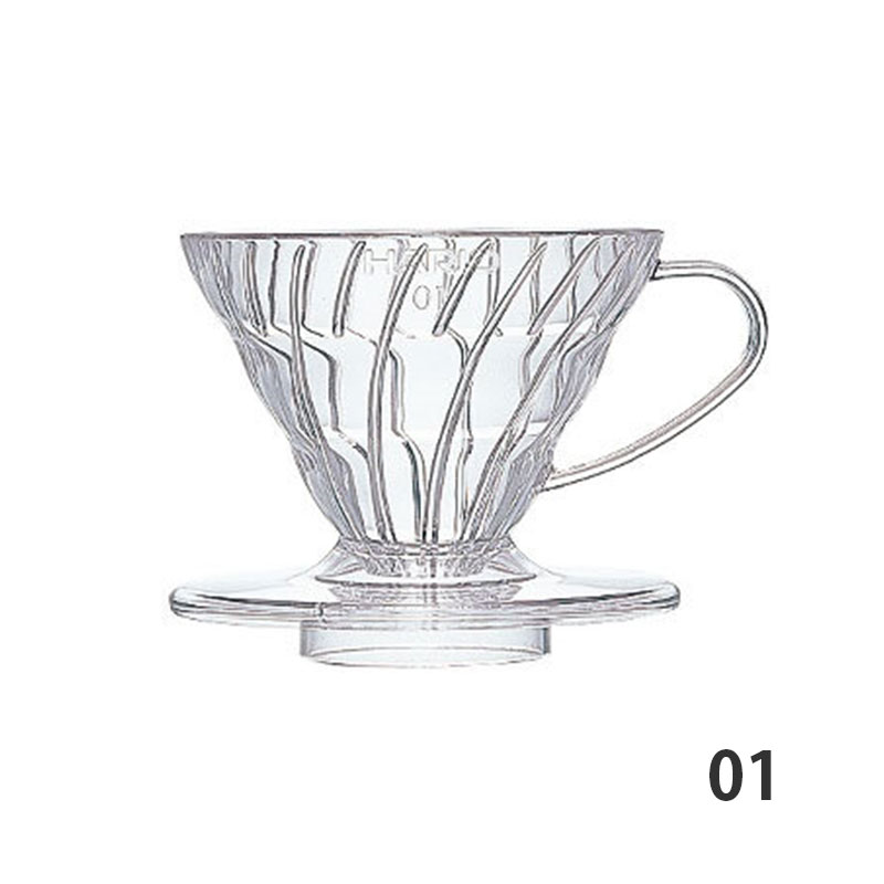 HARIO (ハリオ) コーヒードリッパー V60 透過ドリッパー クリア