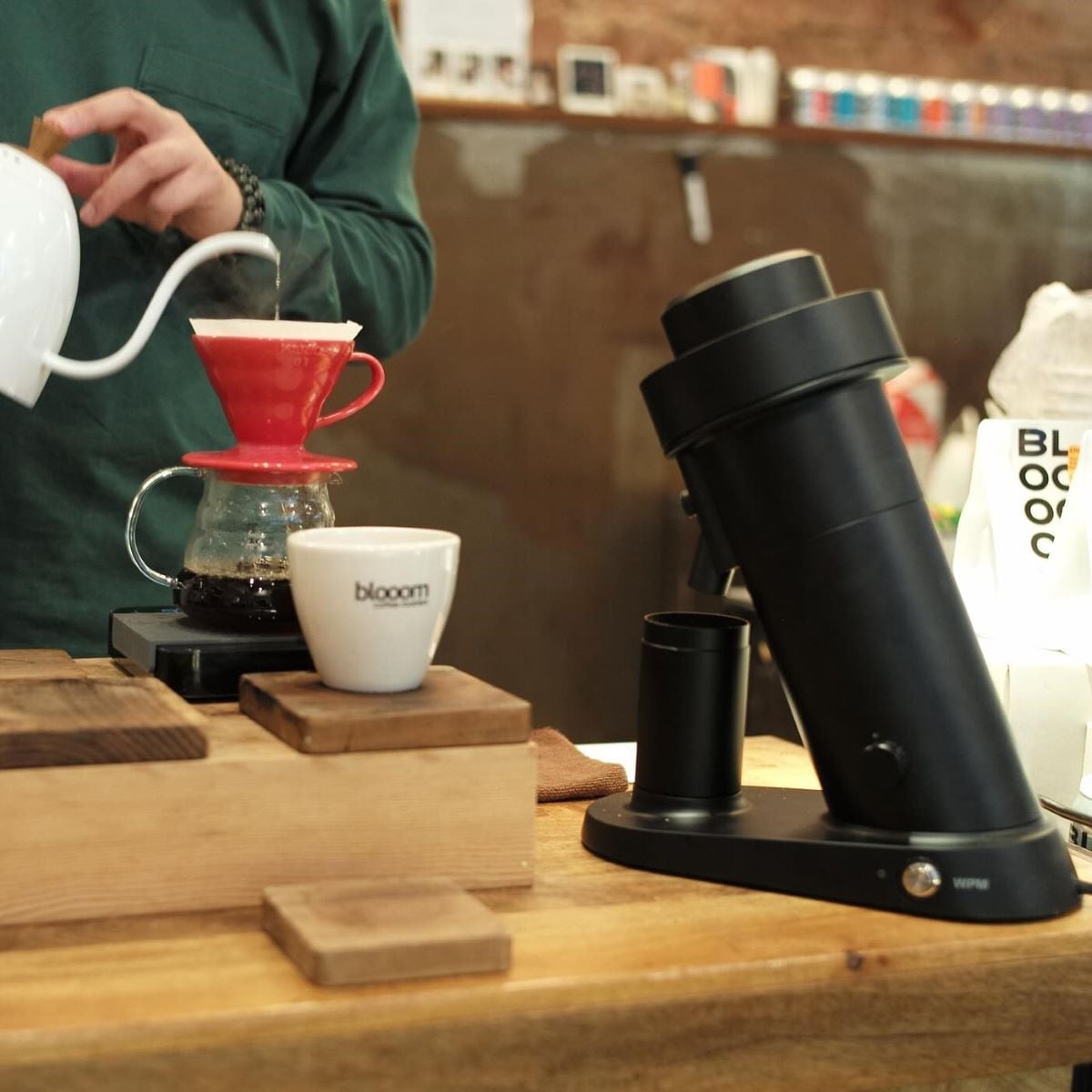 WPM (ダブリューピーエム) シングルドース コーヒーグラインダー ZP-1