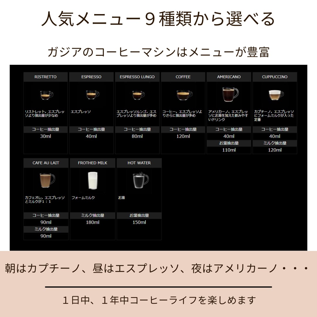 GAGGIA(ガジア) MAGENTA MILK(マジェンタミルク) 家庭用全自動エスプレッソマシン