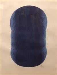 版画：菅井汲：無題