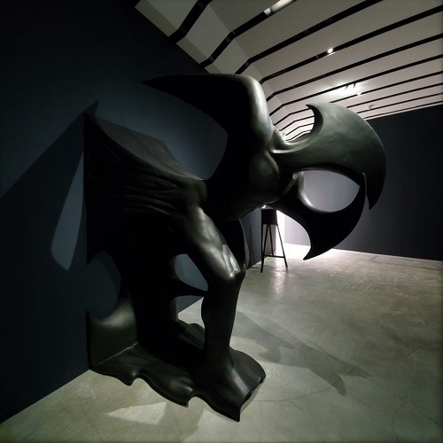 Ronald Ventura　オリジナルTシャツ《ブラックスターシリーズ 7》RED