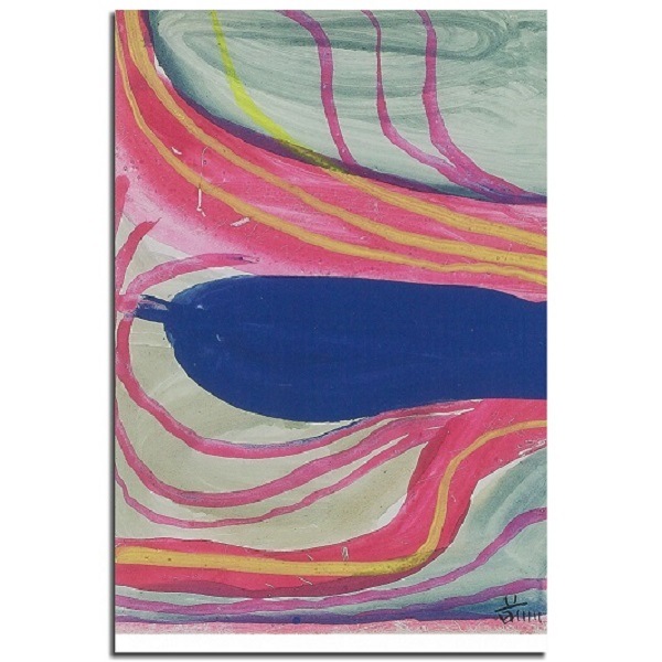 前川強　具体カードボックス用はがき作品（1）