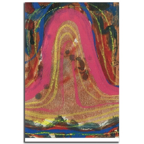 前川強 具体カードボックス用はがき作品（7） | アーティストグッズ