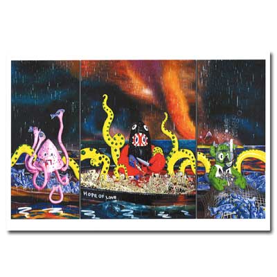 PHILIP COLBERT　ポストカード 《ホープ・オブ・ラブ》