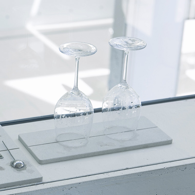 soil｜GEM コースター2枚組 サークル/スクエア | KONCENT Web shop