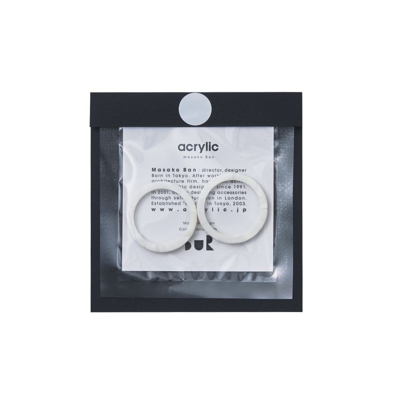 acrylic｜2026 earring parts (PWH) イヤリングパーツ サークル