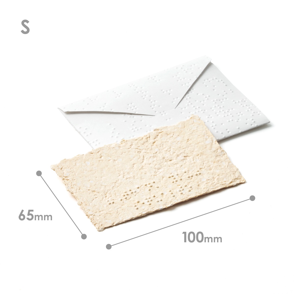 equalto｜ブライユメッセージカード S | KONCENT Web shop｜アッシュ