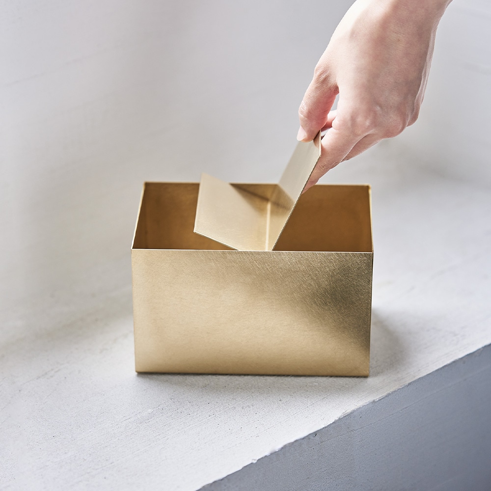 あやせものづくり研究会｜Ori オリ コットンケース ブラス（真鍮