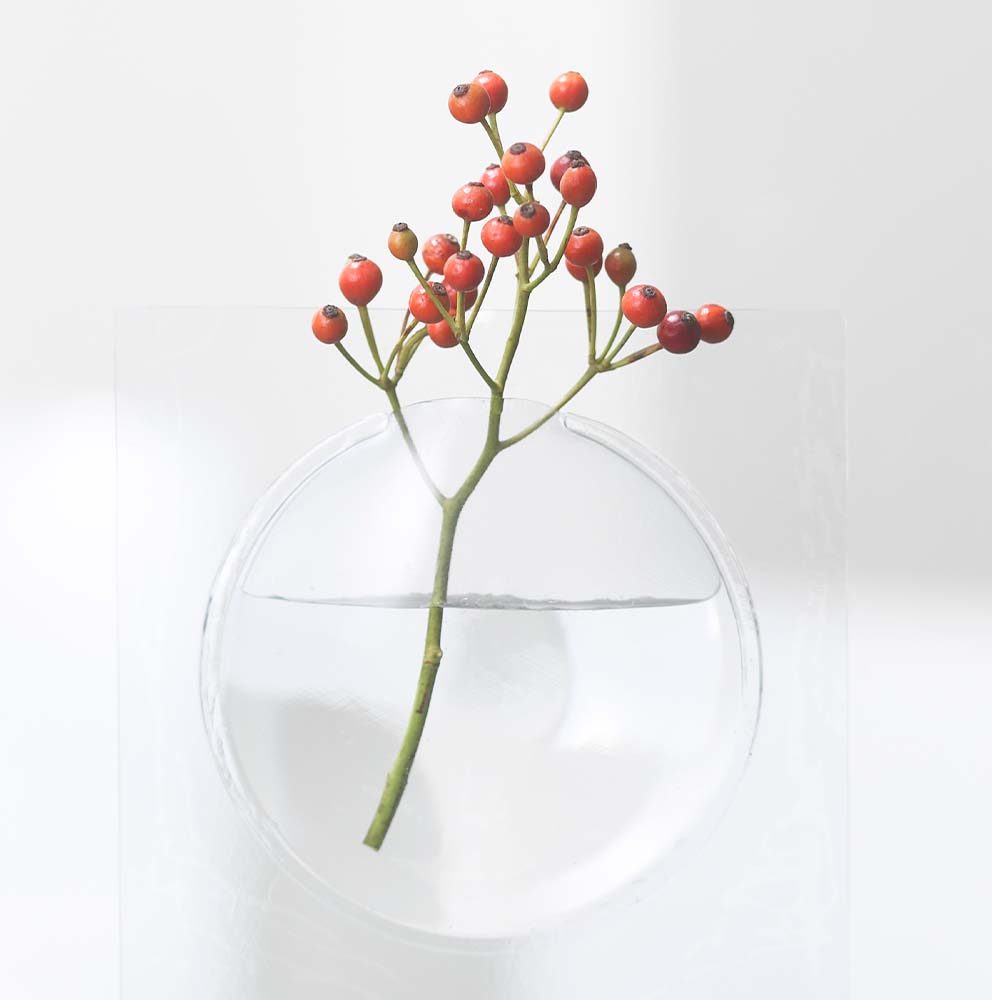 d｜カキ【宙に浮く一輪挿し】 | KONCENT Web shop｜アッシュ