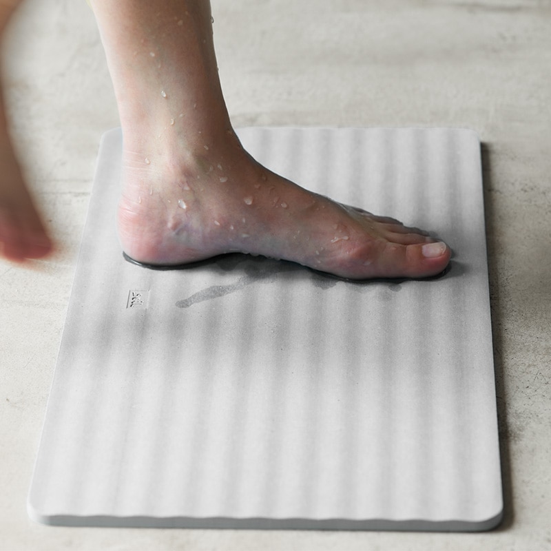 【新品15p】ハズマット soil｜バスマット ウェーブ | KONCENT Web shop｜アッシュコンセプト