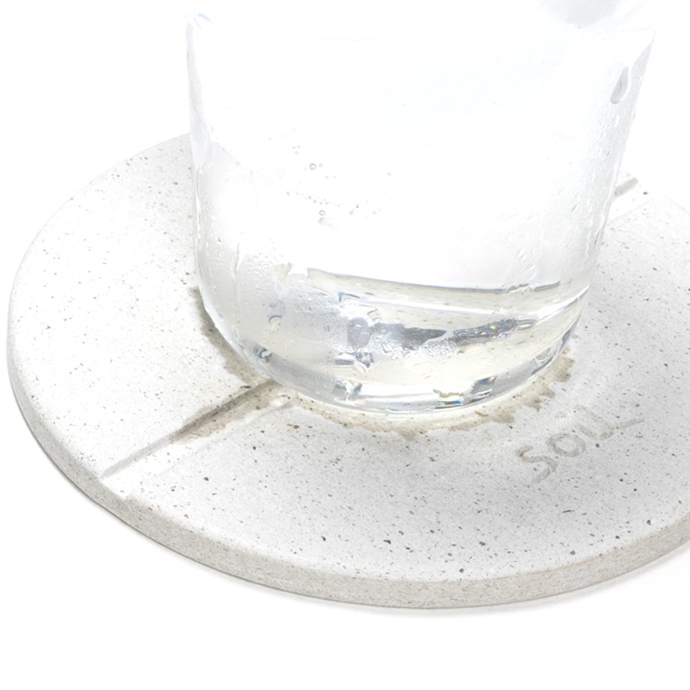 soil｜GEM コースター2枚組 サークル/スクエア | KONCENT Web shop