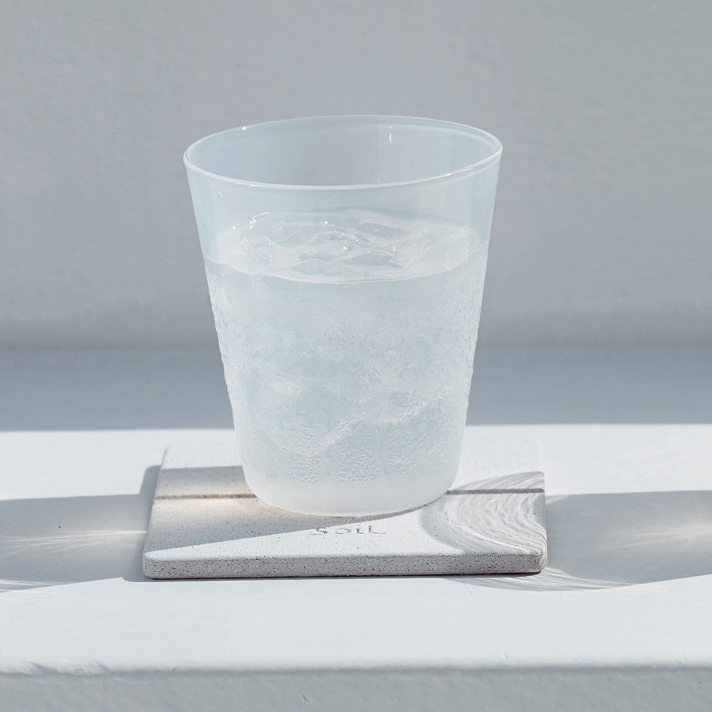 soil｜GEM コースター2枚組 サークル/スクエア | KONCENT Web shop