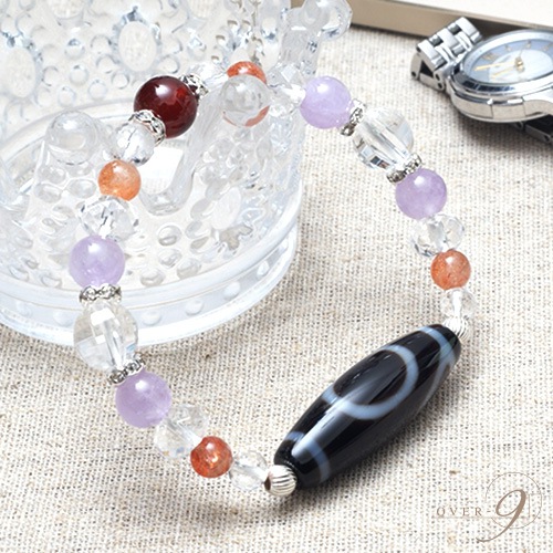 円満成就を願う ～一眼天珠ブレスレット～】【メール便可】天然石