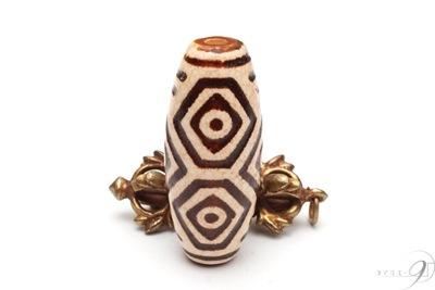 上肯龍紋天珠　龍眼天珠　約41mm×18mm【メール便不可】【D】r|最強の龍天珠|上肯龍紋天珠（じょうこうりゅうもんてんじゅ）