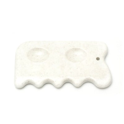 北投石 かっさ プレート のこぎり型 約99mmｘ52ｍｍｘ8ｍｍ 【メール便可】|連売り・その他|北投石