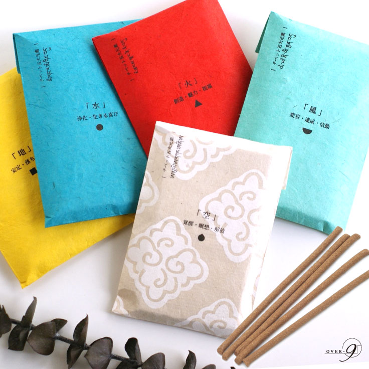 チベット香 除障香 《五大元素（地・水・火・風・空）》【メール便可