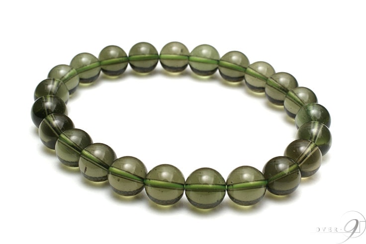 3月9日販売開始】【モルダバイト ブレスレット 約8mm】宇宙からのレア