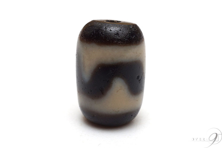 8月9日販売開始】【現物販売】上肯老礦天珠 虎牙天珠 約15mm×10mm