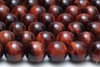 一連売り　AAAランク　レッドタイガーアイ　約12mm玉　【メール便可】|タイガーアイ|天然石　連売り