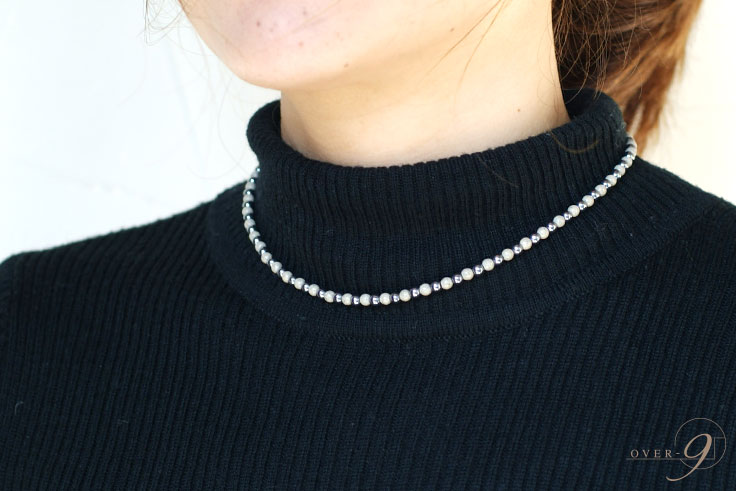 �ƥ�إ�� �� ������ 4mm�� �ͥå��쥹 ��40cm �ڥ᡼���زġ�