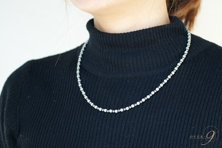 �ƥ�إ�� �������� 4mm�� �ͥå��쥹 ��50cm �ڥ᡼���زġ�