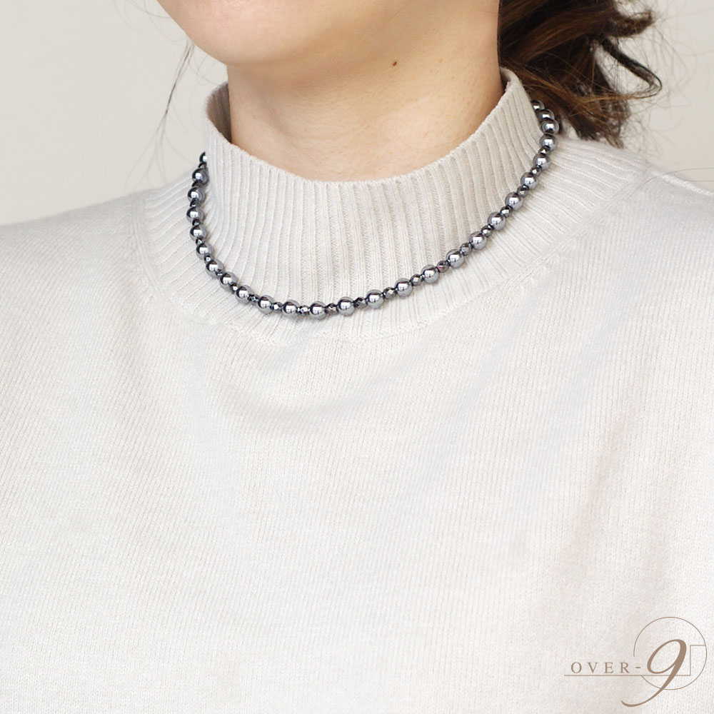 �ƥ�إ�Ĺ��� �ͥå��쥹  6mm �������40cm �ܼ����إޥ����ȡ�4���� �ڥ᡼���زġ�