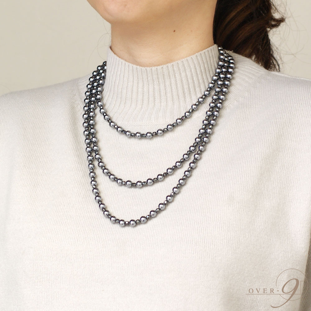 �ƥ�إ�Ĺ��� �ͥå��쥹  6mm �������40cm �ܼ����إޥ����ȡ�4���� �ڥ᡼���زġ�