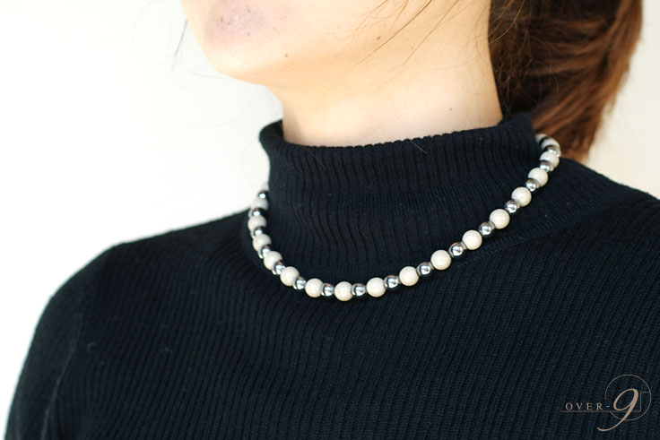 �ƥ�إ�� �� ������ 8mm�� �ͥå��쥹 ��40cm���ڥ᡼���زġ�