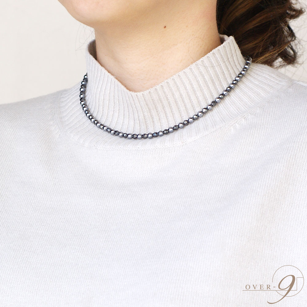 �ƥ�إ�Ĺ��� �ͥå��쥹  4mm �������40cm �ܼ����إޥ����ȡ�4���� �ڥ᡼���زġ�