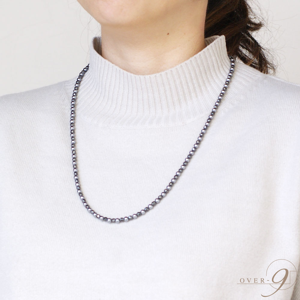 �ƥ�إ�Ĺ��� �ͥå��쥹 4mm �������60cm �ܼ����إޥ����ȡ�4���� �ڥ᡼���زġ�