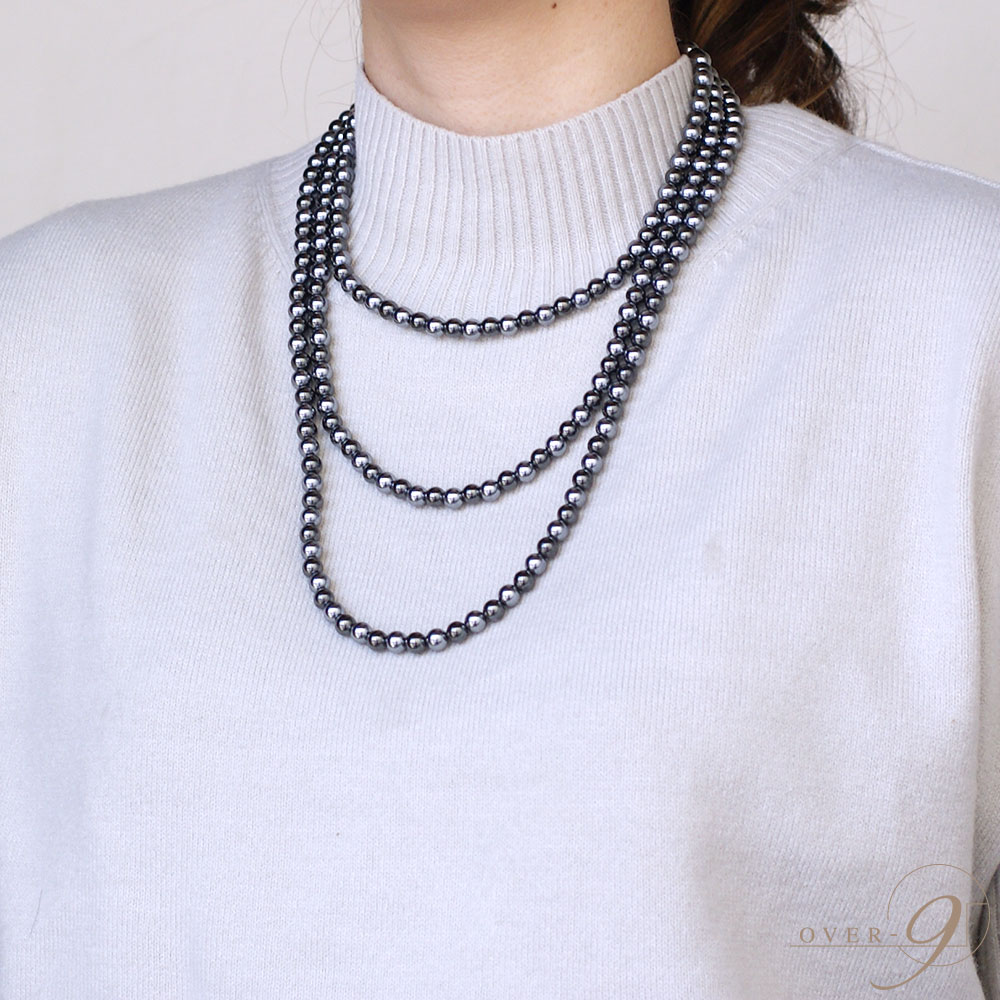 �ƥ�إ�Ĺ��� �ͥå��쥹 6mm �������50cm �ܼ����إޥ����ȡ�6���� �ڥ᡼���زġ�