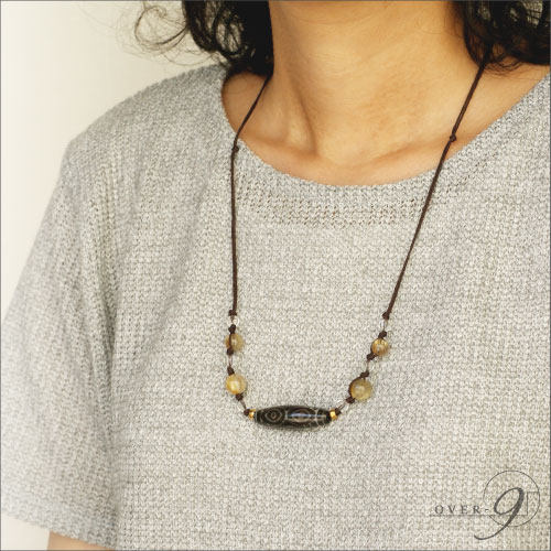 ڥߥͥå쥹 -Asian cord necklace- ڥ֥饦ۥɥ륯