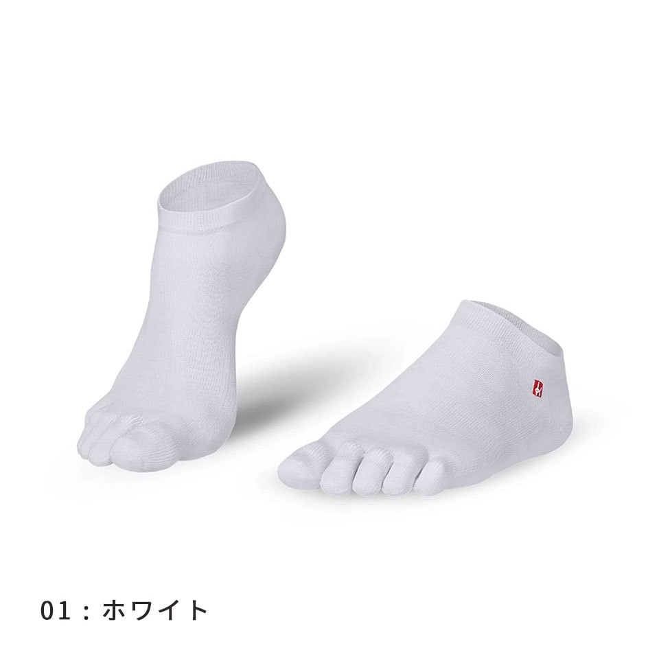knitido EU 薄手 クールマックス アンクル 5本指ソックス 23-25cm【数量限定】