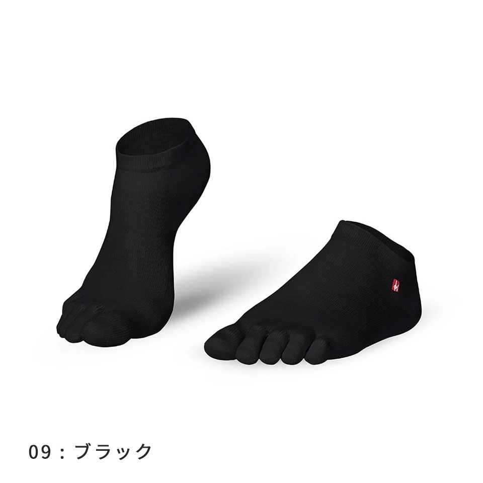 knitido EU 薄手 クールマックス アンクル 5本指ソックス 23-25cm【数量限定】