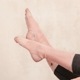 knitido ボタニカルダイ ショートトレンカ 25-27cm