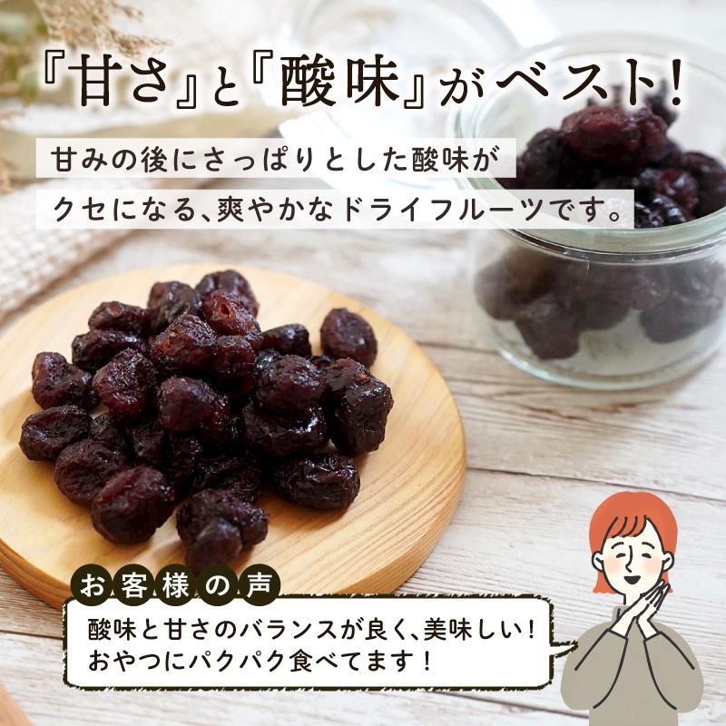 クランベリー 75g 5袋セット 合計375g ドライフルーツ