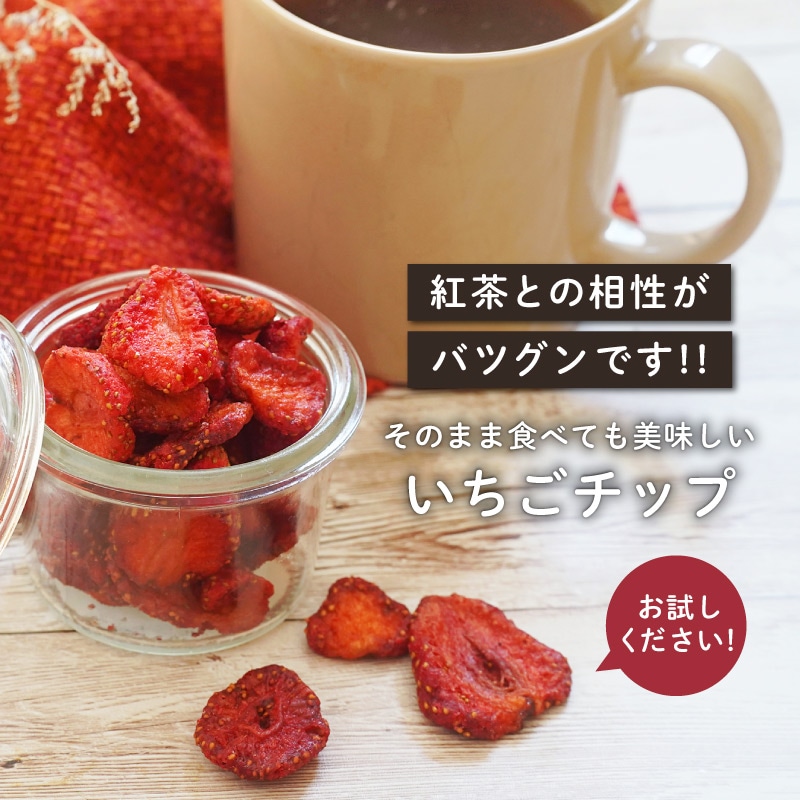 いちごチップ 20g 単品 イチゴチップス