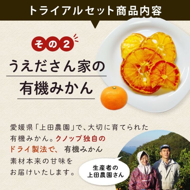 クノップのトライアルセット〈人気商品〉｜ナッツ&ドライフルーツの