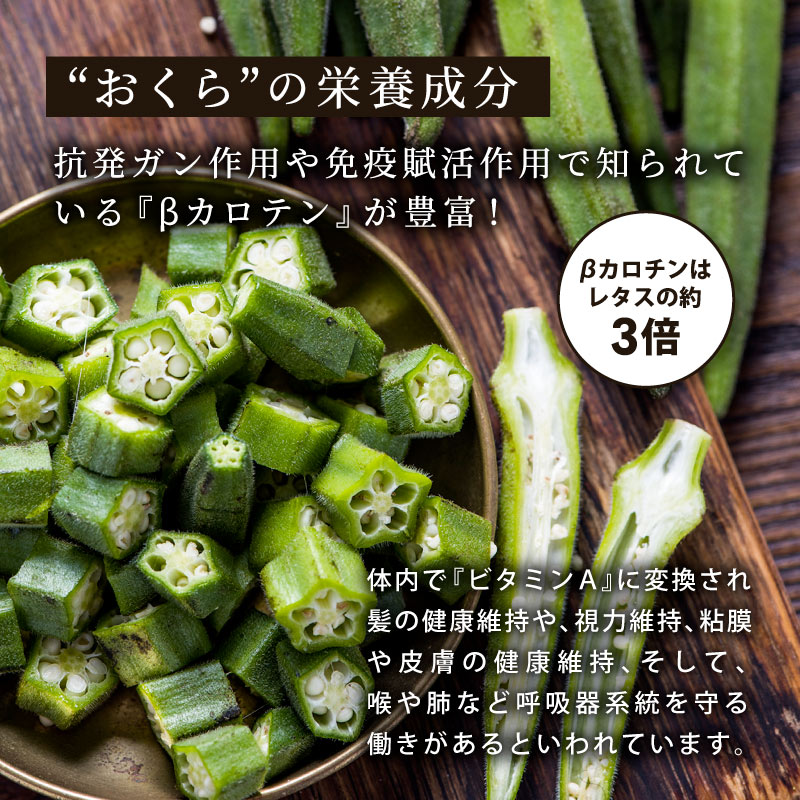 【バルク】おくらチップス 2.7kg 業務用 塩味